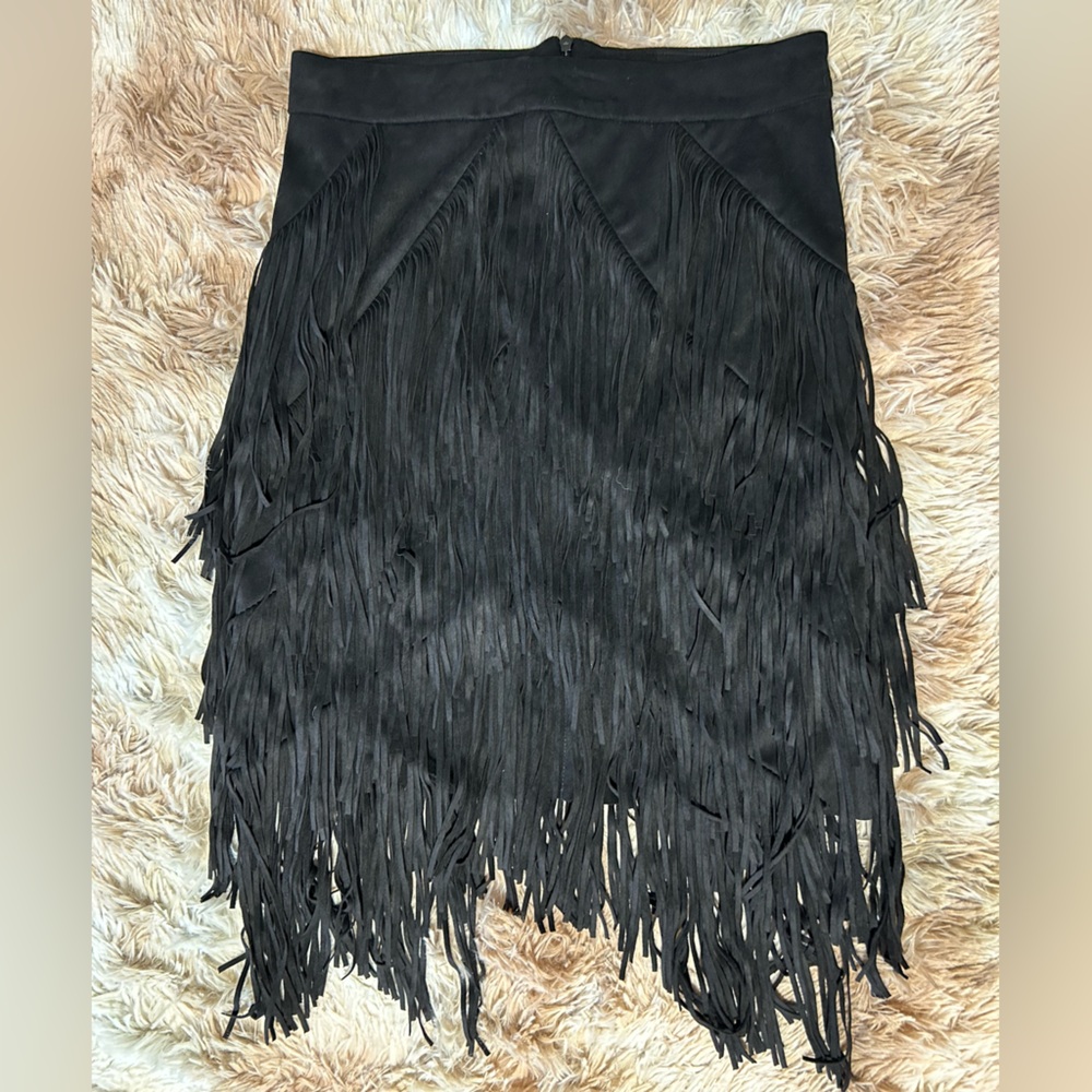 Zara Fringed Skirt